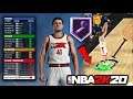 NBA 2K20 MyPLAYER CREATION & FIRST GAME!! 99 OVERALL SMALL FORWARD WITH HOF RANGE EXTENDER!!