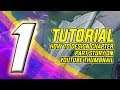 Photoshop Tutorial: How to Design Chapter Part Story on Gaming Youtube Thumbnail