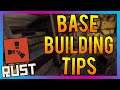 Rust Base Tips | BEST base building tips for noobs in RUST (Rust Base Building)