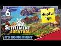 Settlement Survival:😎Its Going Right😎Food Food Food🍄EP6