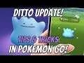 Shiny Ditto Update! Everything You Need to Know about Ditto in Pokemon Go!