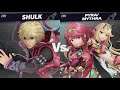 Smash Bros. Ultimate Gameplay - Shulk vs Pyra/Mythra (Level 9 CPU Battle)