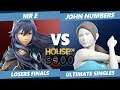 Smash Ultimate Tournament - Mr E (Lucina) Vs. John Numbers (Wii Fit) SSBU Xeno 186 Losers Finals