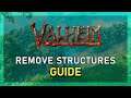 Valheim - How To Deconstruct Misplaced Walls, Floors & Objects
