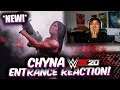 WWE 2K20 CHYNA NEW ENTRANCE REACTION! (SHE'S BAAACK!)