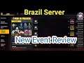 Brazil Server New All Event Review  | New event today free fire  2021 | Brazil server event  2021