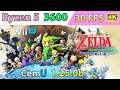 Cemu 1.25.0b • 30 FPS • 4K | The Legend of Zelda: The Wind Waker HD - Ryzen 5 3600 | GTX 1660 Super
