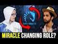 Changes in LIQUID? MIRACLE hard practicing new role after TI9 7.22 Dota 2