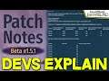 DEVS Explain 1.5.1 War & Peace Changes #4 (Code & Visuals) - Mount & Blade II: Bannerlord