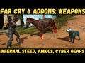Far cry 6 Ultimate All addons available after Prologue, Infernal Steed, Amigos, Weapons, Cyber gear