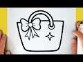 HOW TO DRAW A HANDBAG