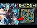 How To Get 400 CS in Under 30 Minutes..! (Guaranteed Full Build) - League of Legends