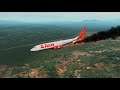 Lion Air 737-800 Emergency Landing at Banyuwangi Indonesia