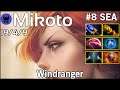 Mikoto #8 SEA plays Windranger!!! Dota 2 - 9053 Avg MMR