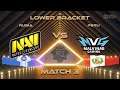 NAVI VS MALVINAS GAMING - MATC 3 [ PLAYOFF LOWER BRACKET ] GAME 7 - M3 WorldChampionship MLBB