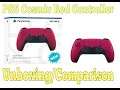 PS5 Cosmic Red Controller Unboxing/Comparison...