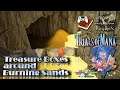 Treasure Boxes around Burning Sands | Seiken Densetsu 3 (Trials of Mana)