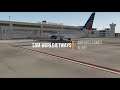 A look at SAM Airport Plugins FollowMe, WorldJetways, AirportVehicles in action.