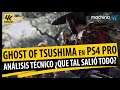 Ghost of Tsushima Analisis Tecnico en PS4 Pro ✨¿ PS4 se despide a lo grande?