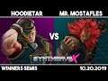HoodieTar (Ed) vs Mr. Mostafles (Akuma) | SFV Winners Semis | Synthwave X #6