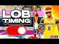HOW TO TURN LOB TIMING OFF IN NBA 2K22 NEXT GEN - NEVER MISS AN ALLEY OOP AGAIN!