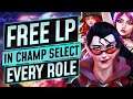 How to WIN FREE ELO in Champion Select - EVERY ROLE Counters and Champion Tips - LoL Guide