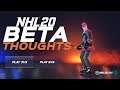 NHL 20 Beta: My Thoughts So Far