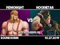 PenKnight (Alex) vs HoodieTar (Ed) | SFV Round Robin | Synthwave X #7