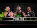 WWE 2K20 The Fiend Bray Wyatt VS Jerry Lawler,Shane McMahon Triple Threat Extreme Rules Match