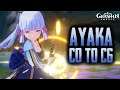 Ayaka C0 to C6 comparison