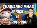 CHARIZARD VMAX IS DROPPING - THE WAY TOO EARLY SHINING FATES PRICE REVIEW- Pokemon Card Market Watch