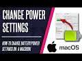 How to Change Battery & Power Settings on a MacBook Air/Pro