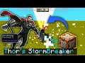 How to make a Thor's StormBreaker in Minecraft using Command Blocks
