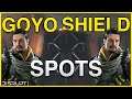 The BEST Goyo Shield Spots | Rainbow Six Siege Tips