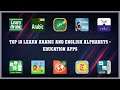 Top 10 Learn Arabic And English Alphabets Android App