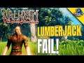 VALHEIM Logging Fail | Funny Gameplay Clips #shorts