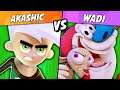 WaDi (Ren & Stimpy) vs Akashic (Danny Phantom) - Nickelodeon All-Star Brawl