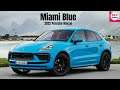 2022 Porsche Macan in Miami Blue