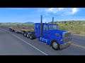 American Truck Simulator | Ford LTL9000 Semi Hauling Metal Trusses | Las Vegas To Phoenix