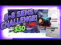 I CHALLENGED STREAMERS TO PLAY ON MAX SENSITIVITY FOR $50... (APEX LEGENDS)