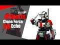 LEGO The Bad Batch Echo Figure MOC | Shorts | Somchai Ud