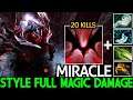MIRACLE [Shadow Fiend] When Pro Show His Style Full Magic Build 7.26 Dota 2
