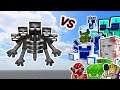 Mutant Wither Vs. Twilight Forest Monsters in Minecraft | 1vsTeam