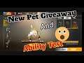 NEW BEASTON PET GIVEWAY AND ABILITY TEST!! BEASTON PET FREE FIRE!! BESTON TOP UP EVENT!!