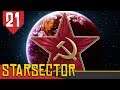 PLANETA VERMELHO! O Comunismo Dura mais que a População - Starsector #21 [Gameplay Português PT-BR]