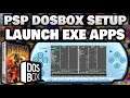 PSP DosBox Setup! (Running Applications & Games)