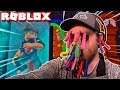 PUTTING CLOTHESPINS ON MY FACE EVERY TIME I GET HIT! -- ROBLOX FLEE THE FACILITY