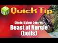 Quick Tip Beast of Nurgle (boils) Citadel Colour Contrast paint