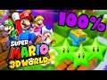Star-5 Super Block Land 🎪 Super Mario 3D World Switch + Wii U 🎪 All Green Stars + Stamp