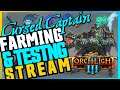 Streaming Torchlight 3 - A bit of farming, testing, & experimenting !patch !builds !discord